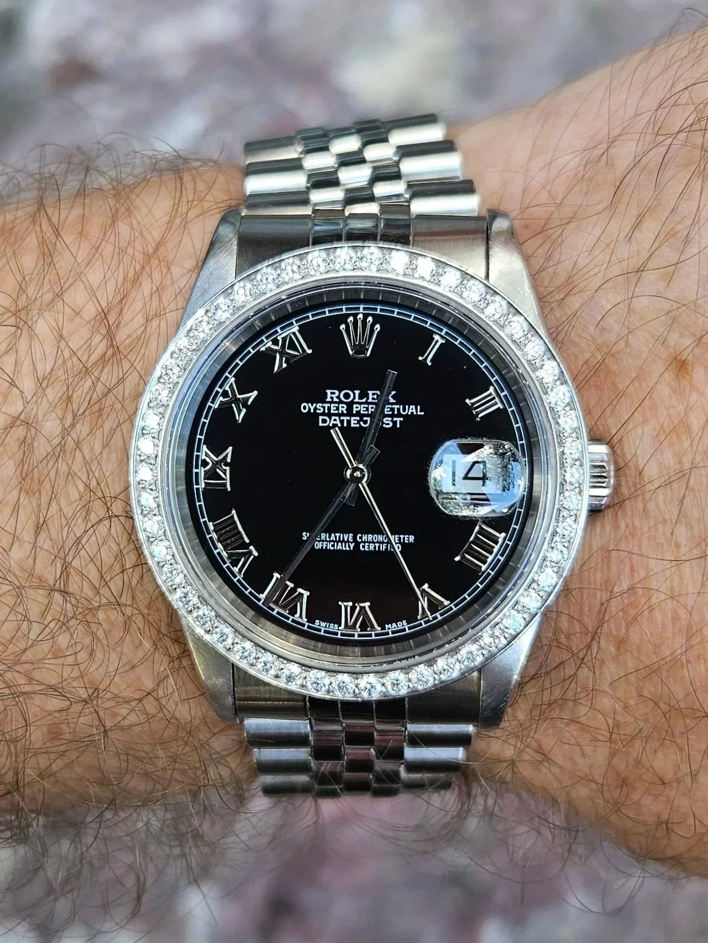 1995 Rolex DayJust Diamond Bezel