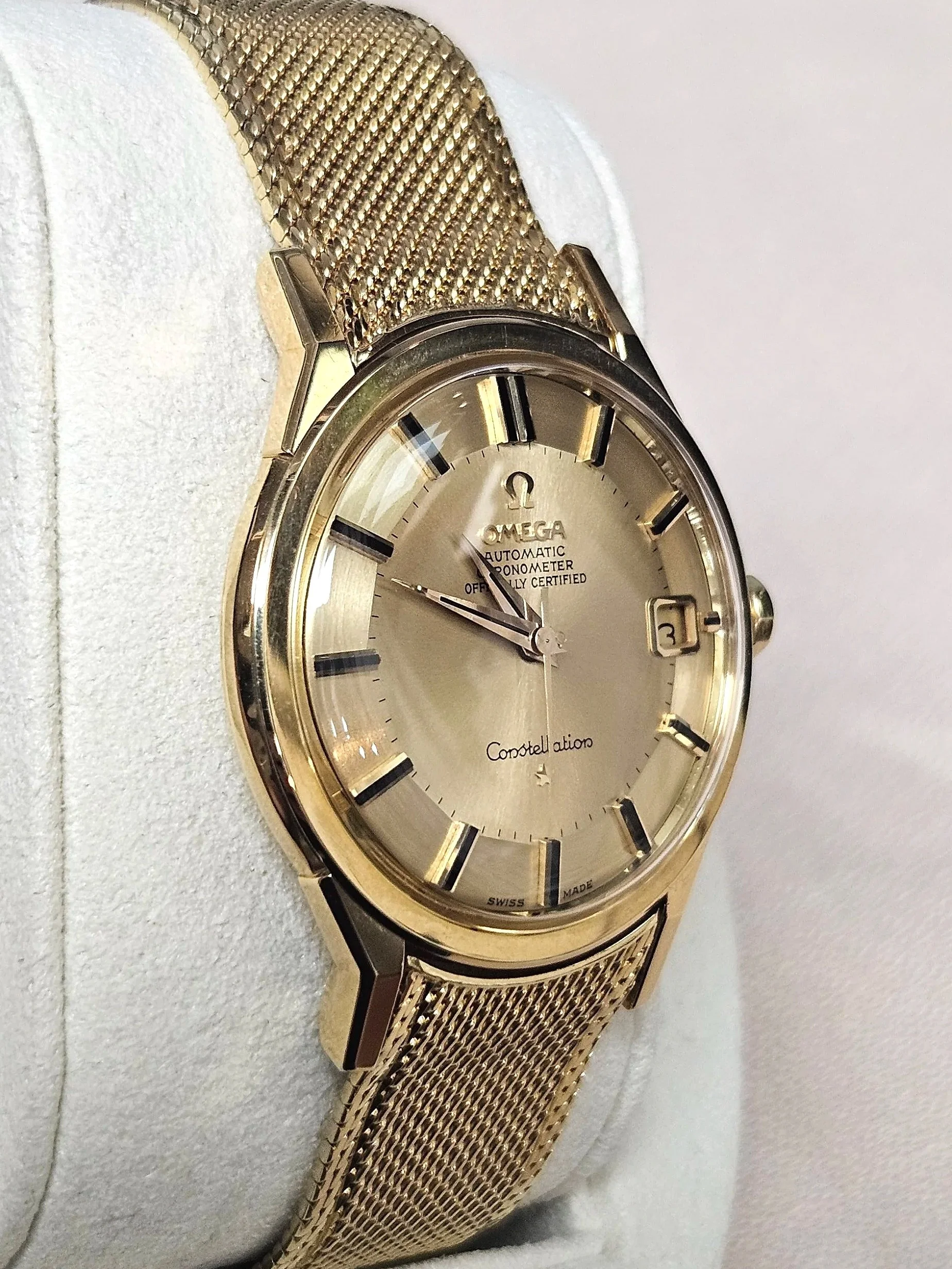 1963 Omega Constellation 18KT Gold, Winter Park, FL Watches Orlando, Watches Florida, Winter Park Fl Watches, Park Avenue Jewelry Reynolds and Co Jewelers