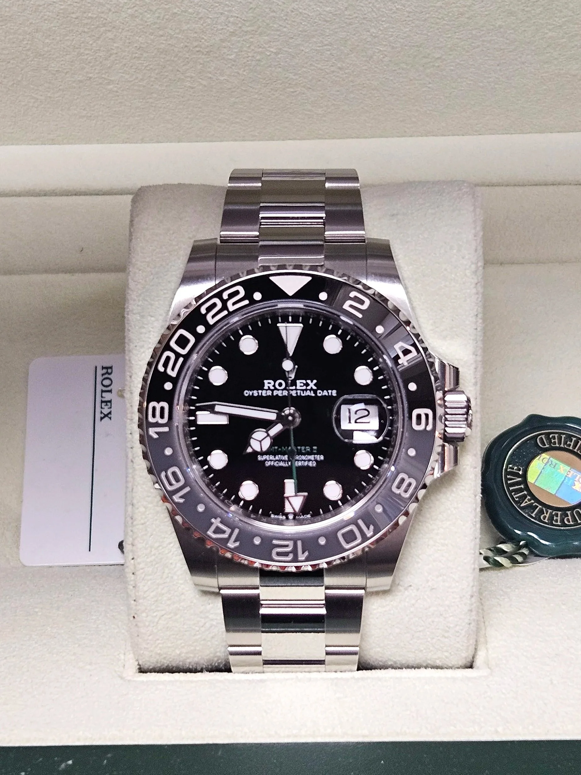 2026 Rolex GMT-Master II Bruce Wayne Oyster Bracelet