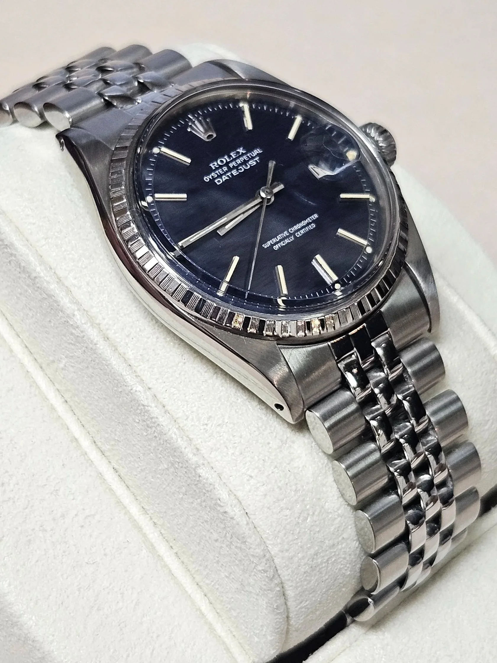 1970 Rolex Rare Blue Mosaic Dial Reynolds and Co Watches Winter Park, FL Orlando Watches