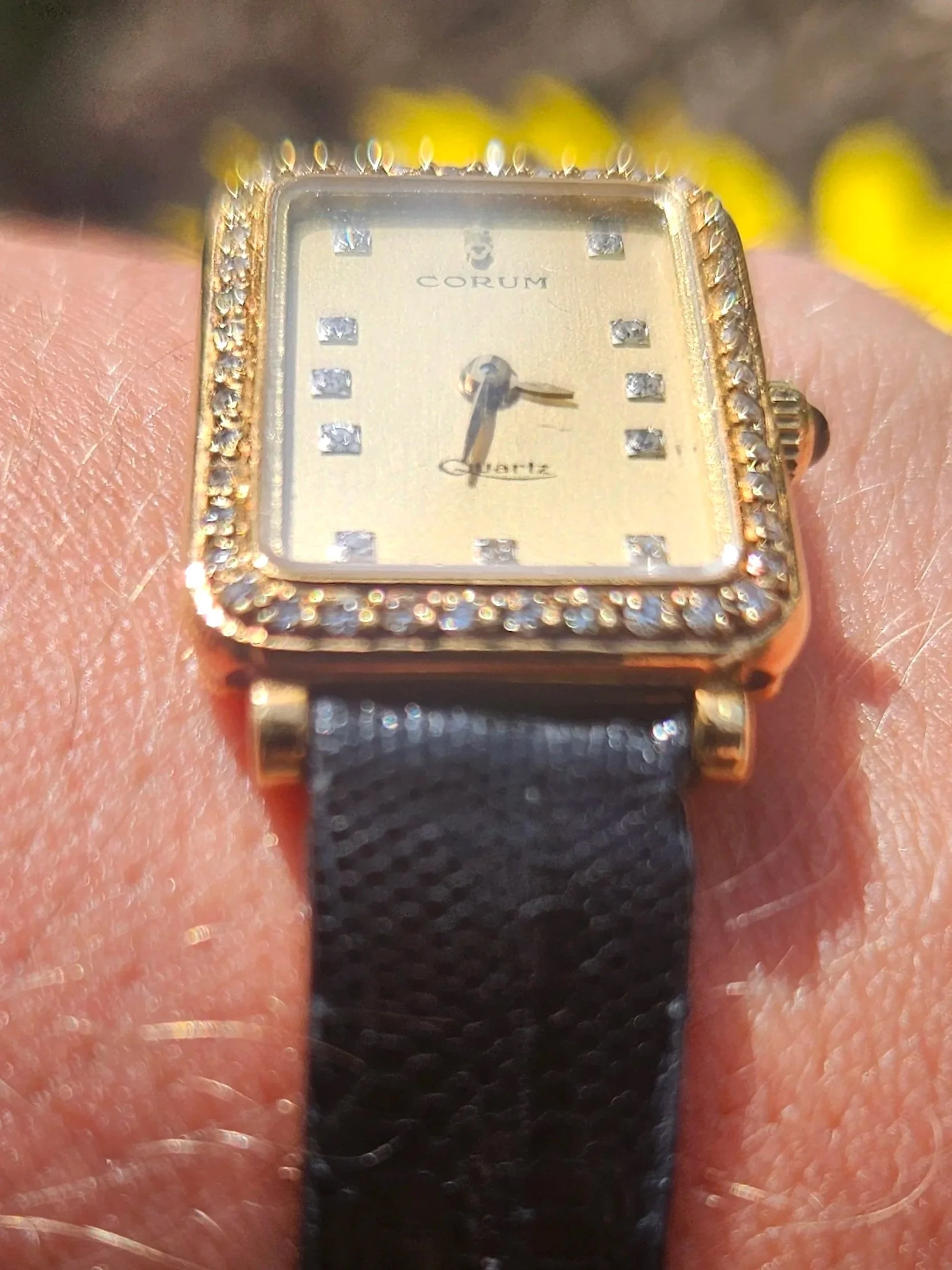 80's Vintage Ladies Corum Watch 18kt Gold watches winter park florida. watches Orlando, Reynolds and Co Jewelers