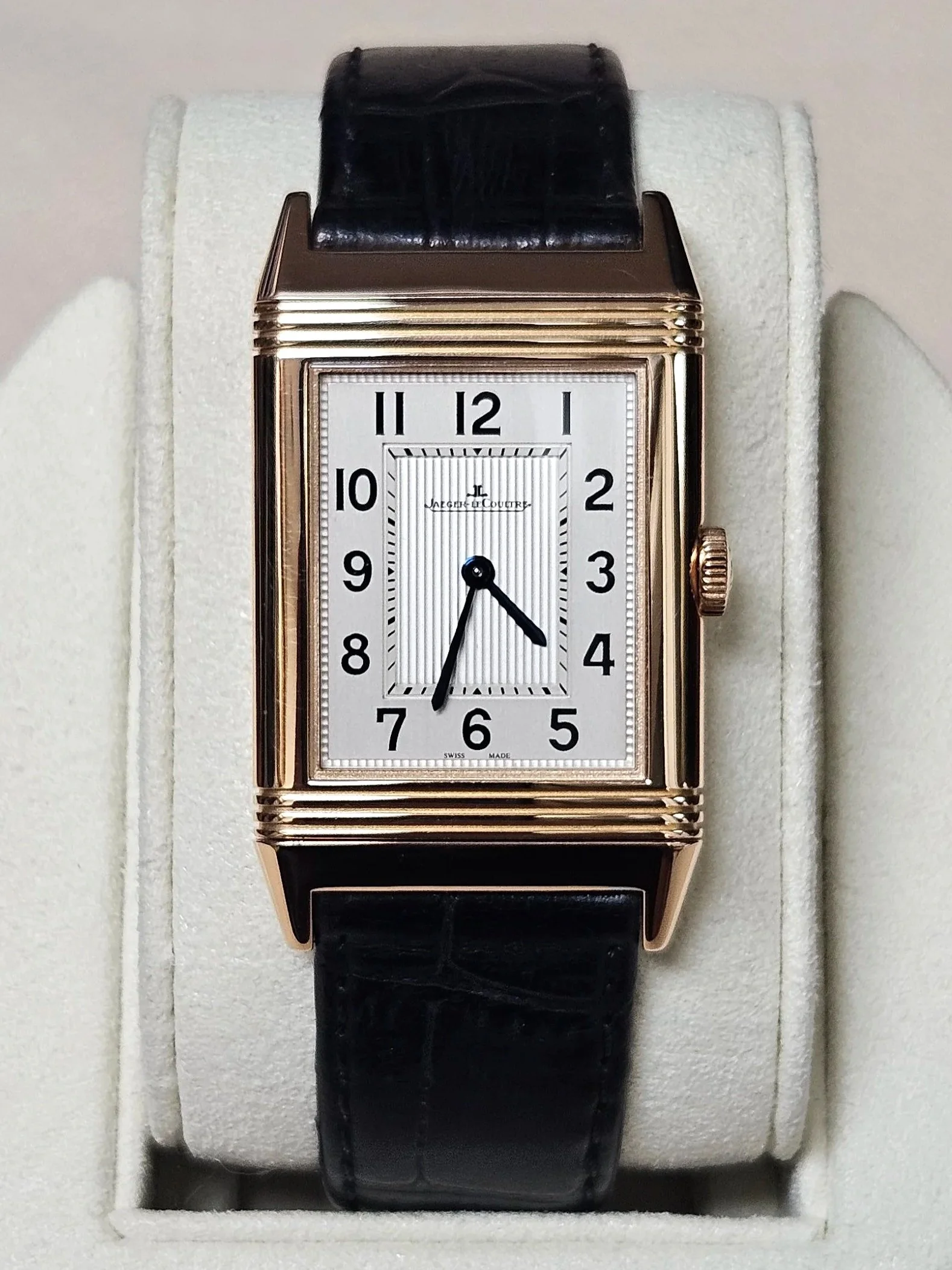 2012 Jaeger LeCoultre Reverso 18Kt Mens Watch