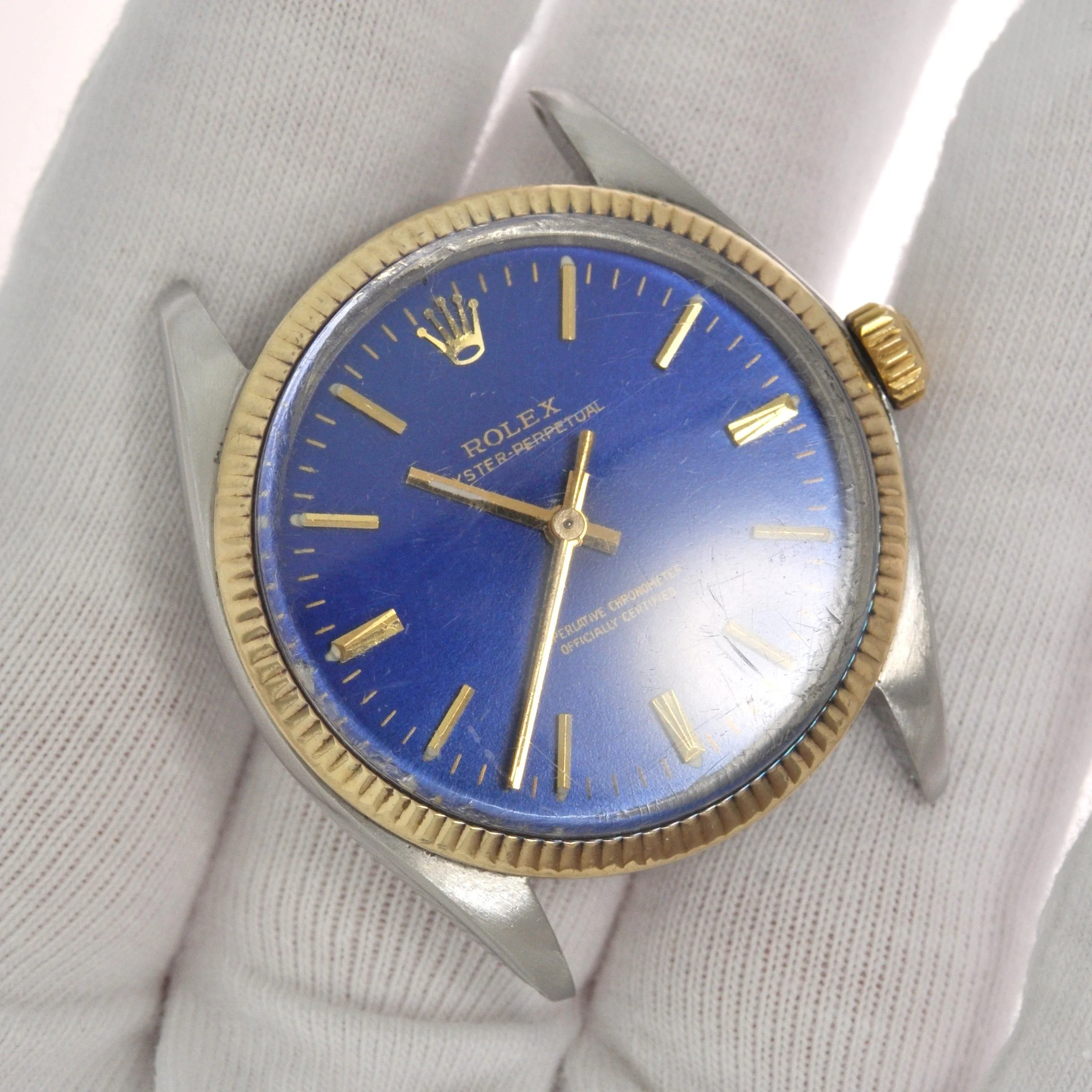 1966 Rolex Oyster Perpetual Model: 1005, 14K/St.