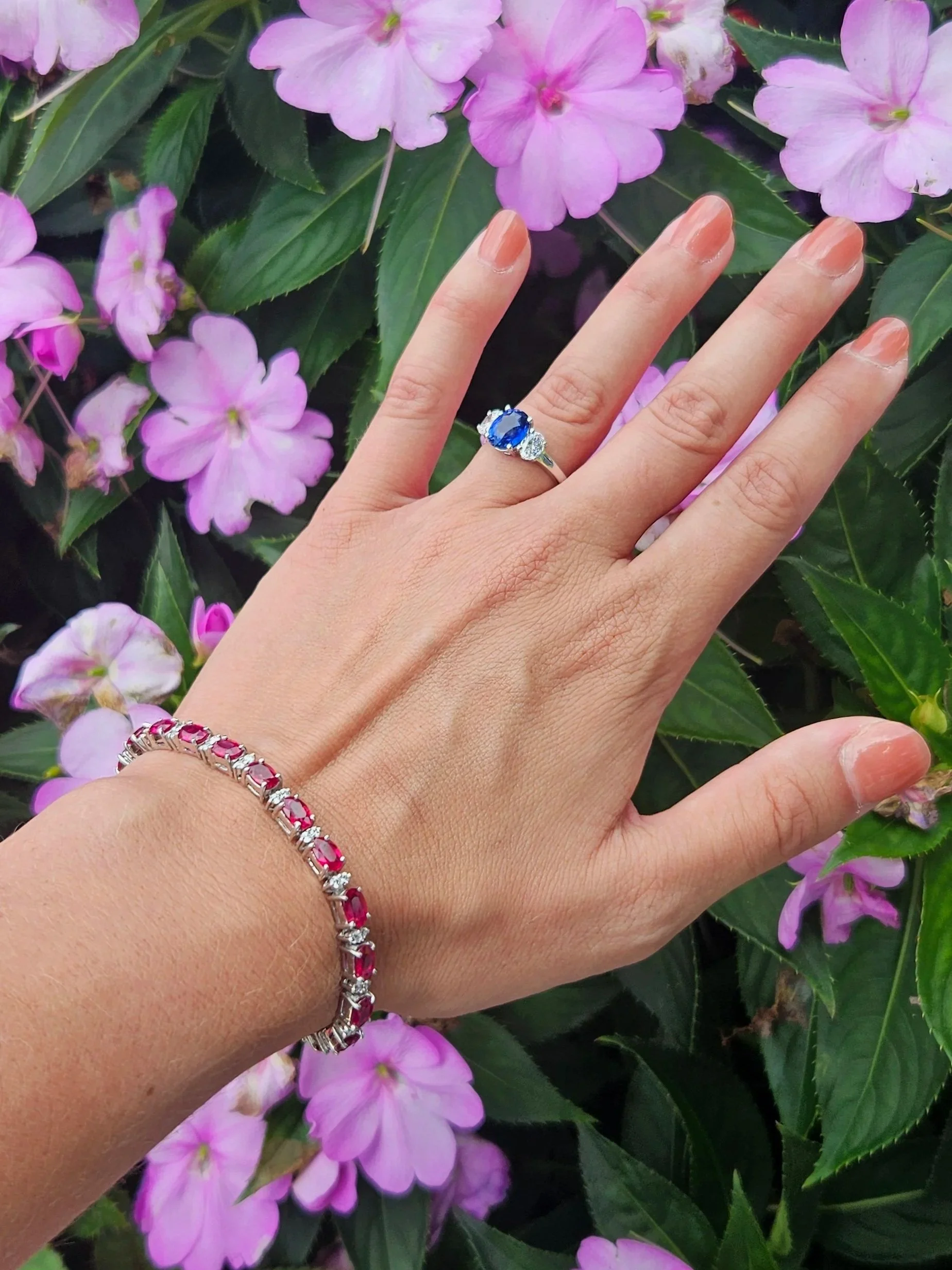 Ruby and Diamond Bracelet