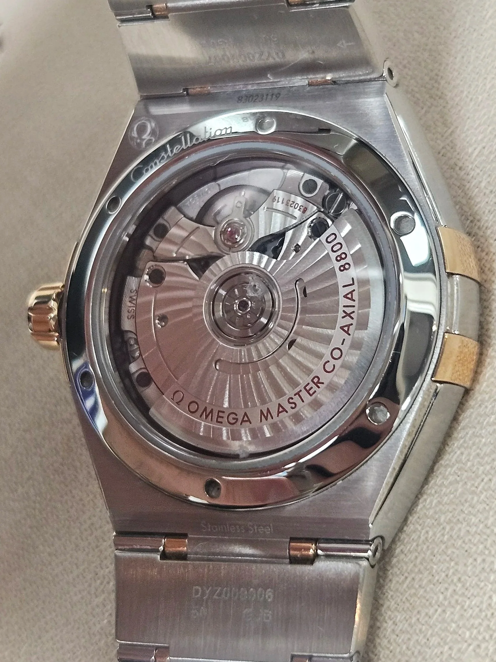 2023 Omega Constellation 18K Sedna Gold