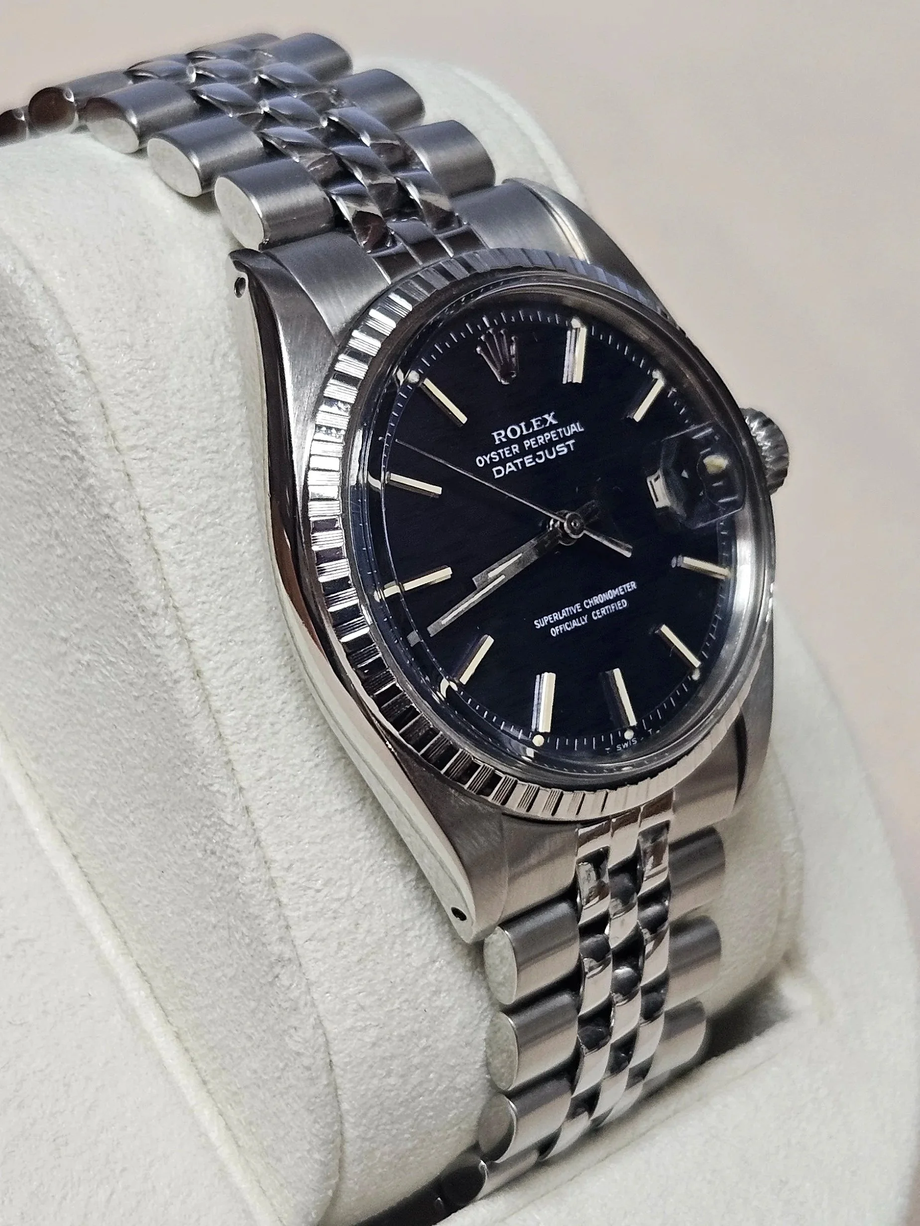 1970 Rolex Rare Blue Mosaic Dial Reynolds and Co Watches Winter Park, FL Orlando Watches