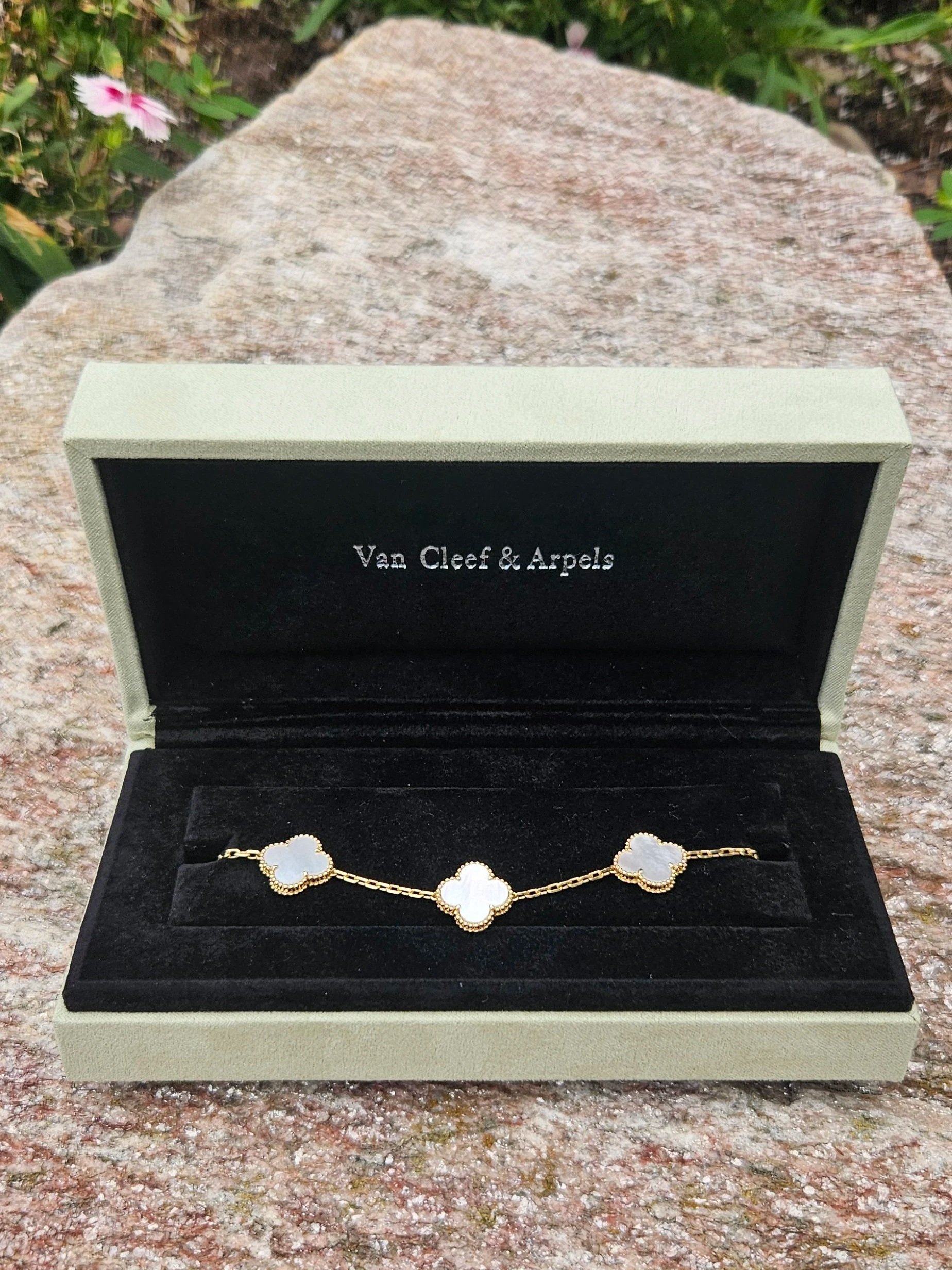 Van Cleef & Arpels Alhambra 18k Gold Bracelet $4,500.00