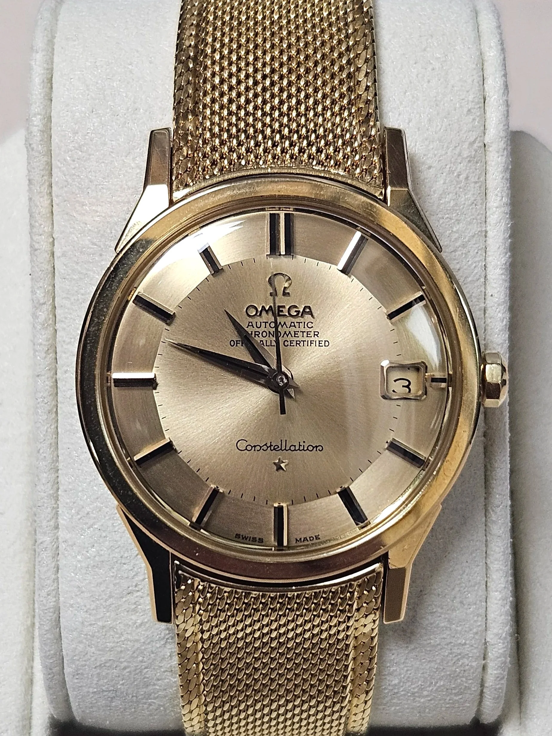 1963 Omega Constellation 18KT Gold, Winter Park, FL Watches Orlando, Watches Florida, Winter Park Fl Watches, Park Avenue Jewelry Reynolds and Co Jewelers