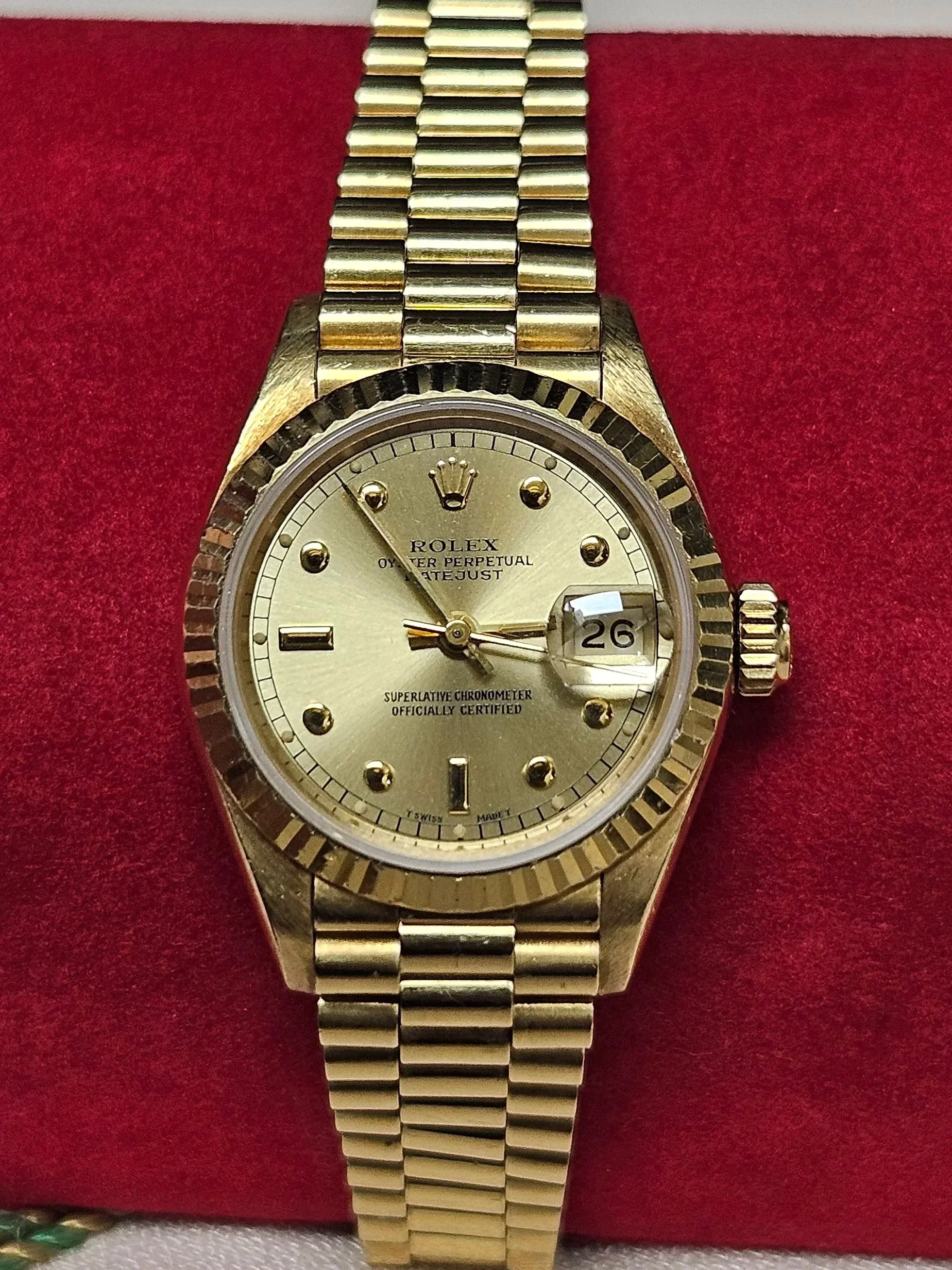 1986 Vintage 18Kt Ladies Presidential Datejust