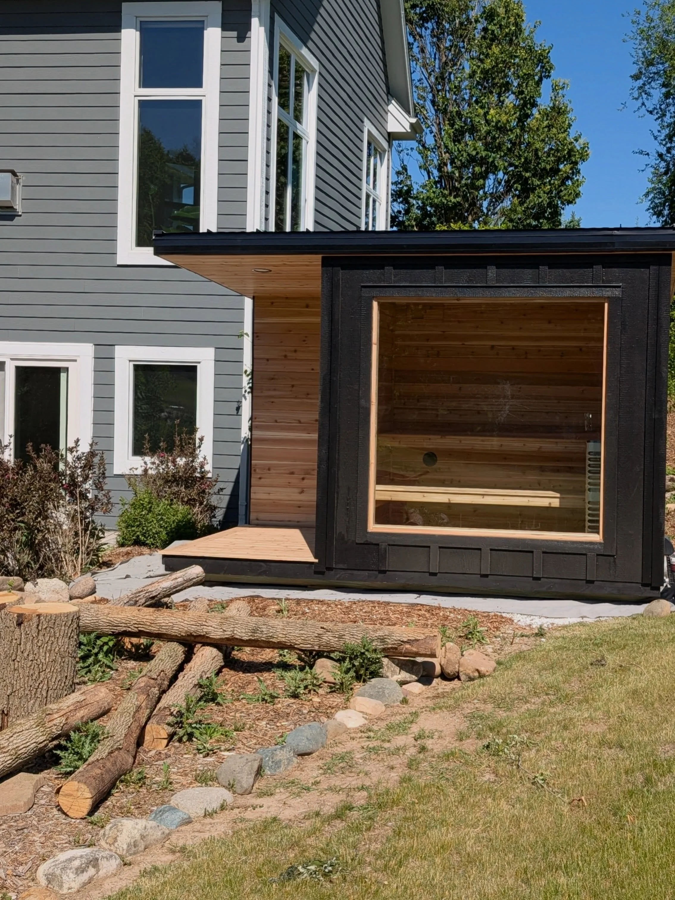 Last week we delivered two Sota Sauna, saunas to Wisconsin. Here&rsquo;s a peek at one of them. 

This one was made large enough for yoga and stretching to take place without having to worry about having enough space. To sink a little deeper and full