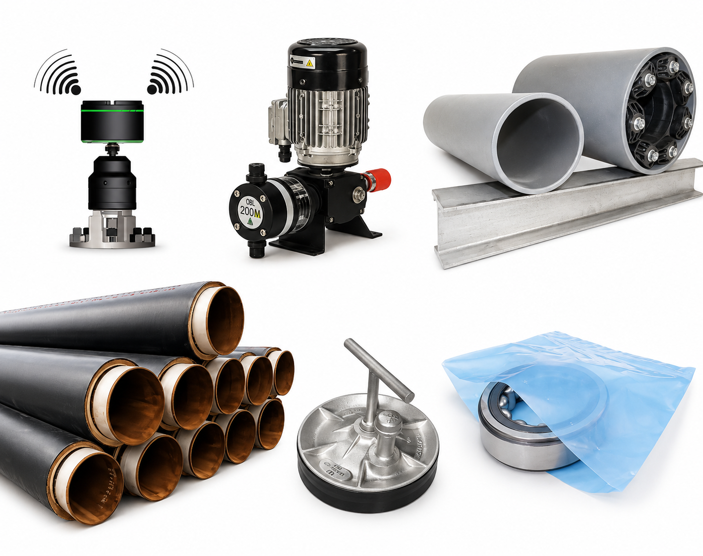 Materiales especiales para mantenimiento de tuberías
