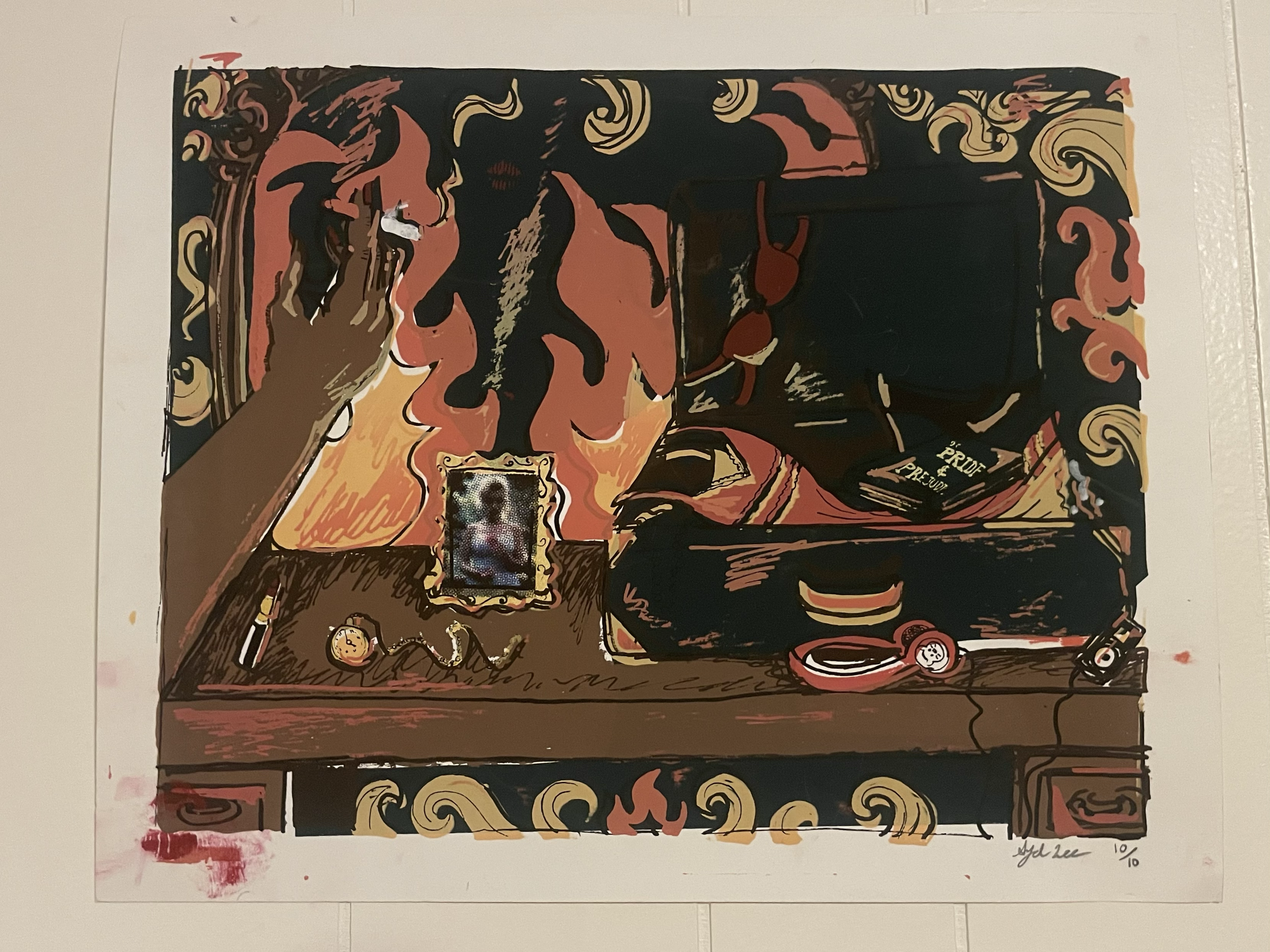 "Vanity" screen-print 2023