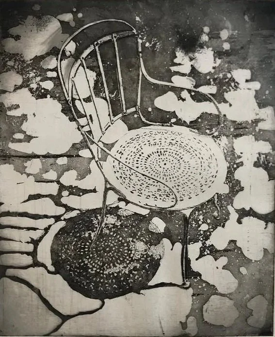 Chaise de Brassaï - Aquatinte - Plaque 24x18