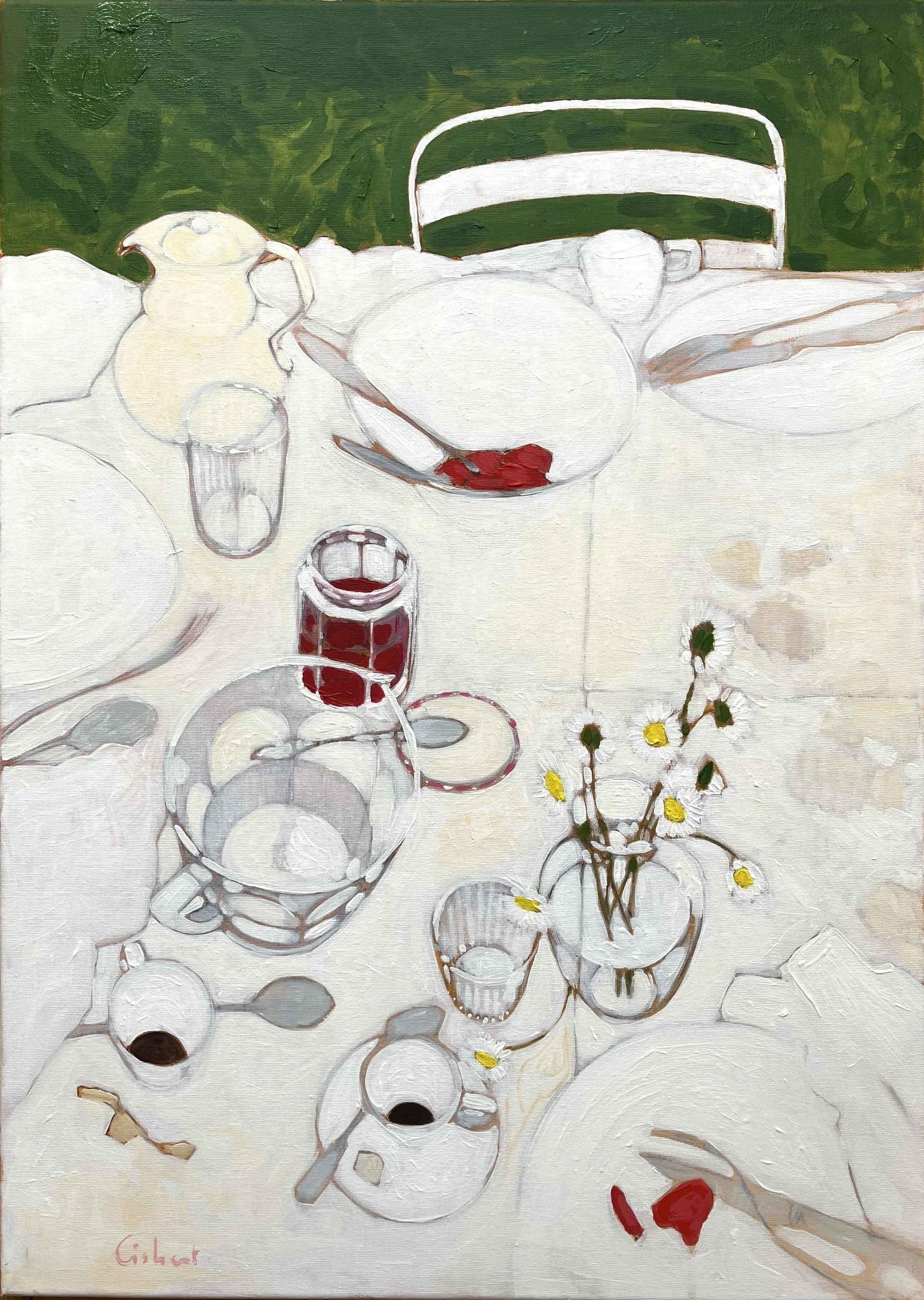Matin blanc. 70X50. Sur toile. vendu. 