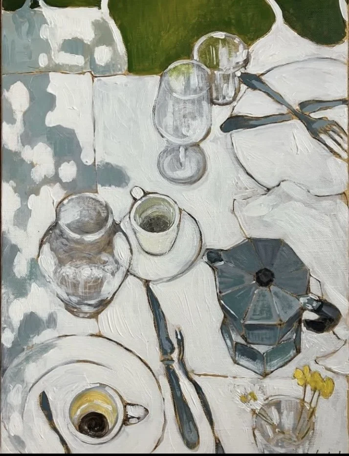 Matin - Acrylique sur toile - 46x33 - vendu