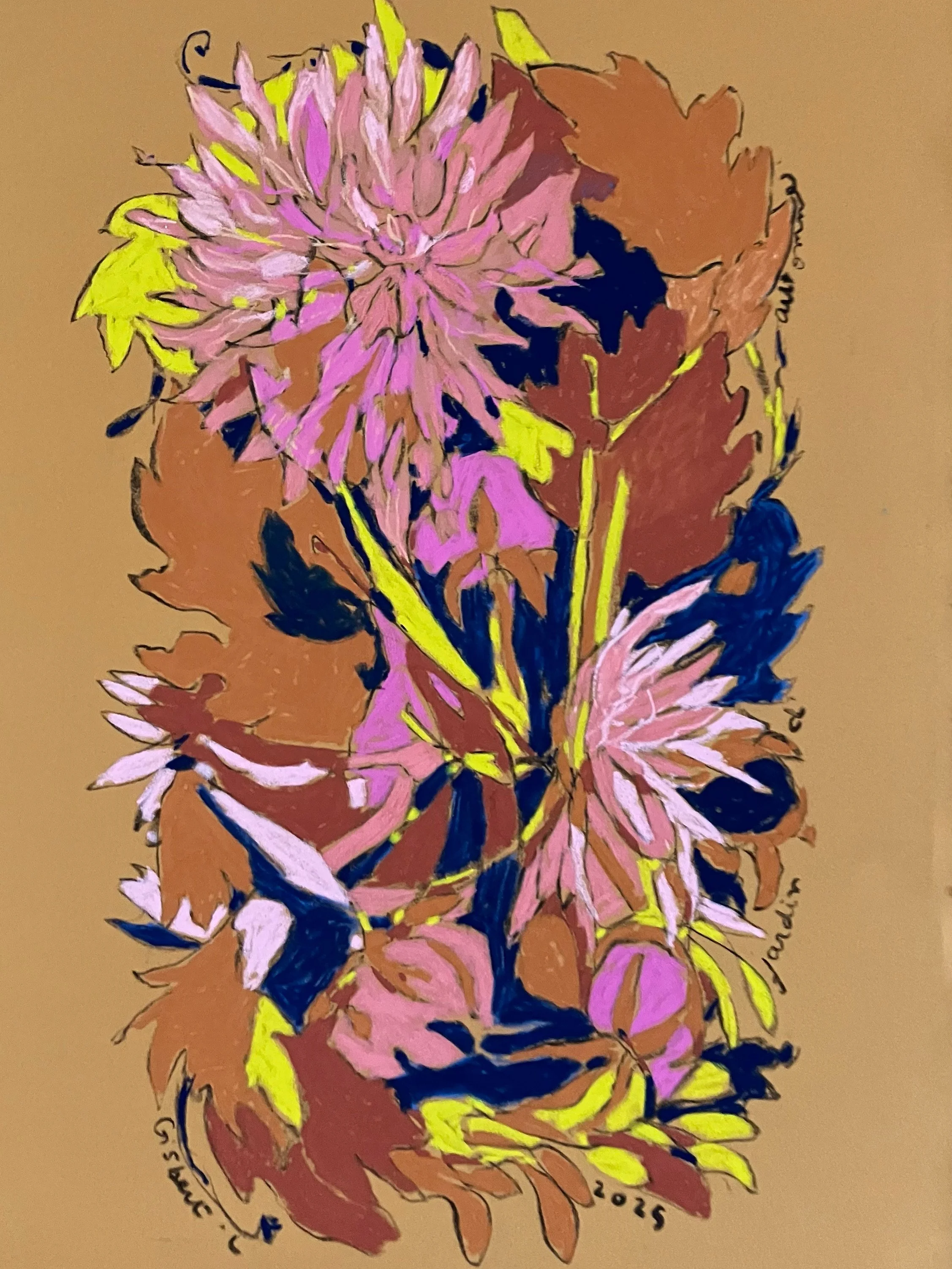 Jardin d’automne - 60x40