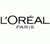 L'Oréal Paris logo centered on a white background