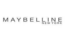 Maybelline New York logo with black text on a white background.