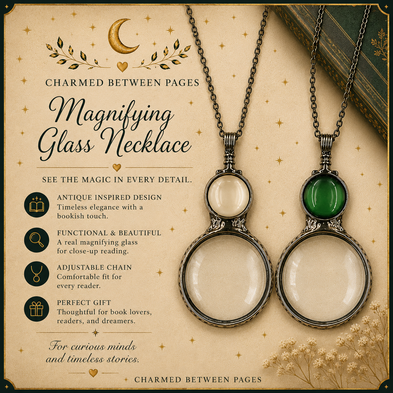 Magnifying Glass Necklace