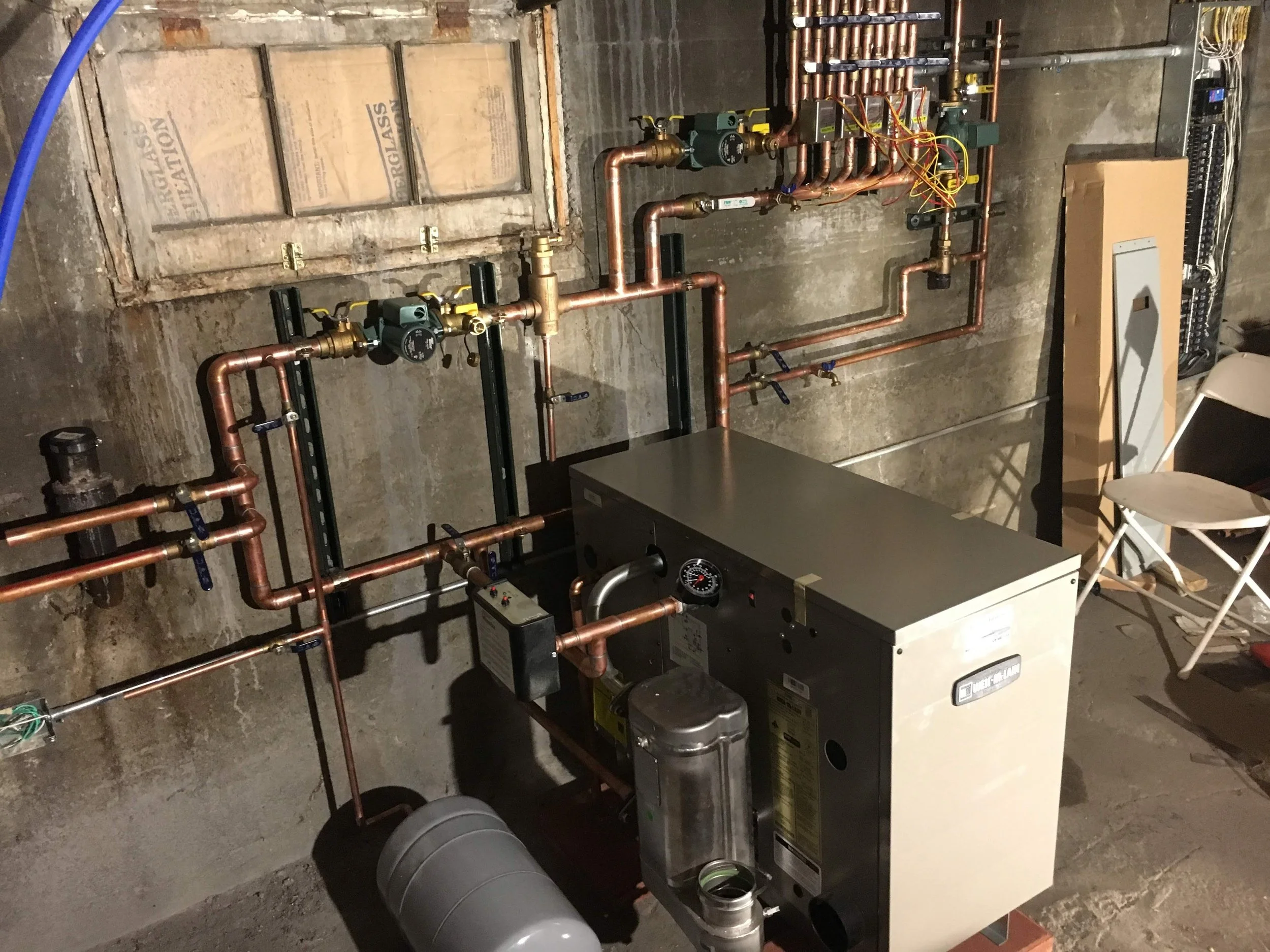 Excellent pipe work