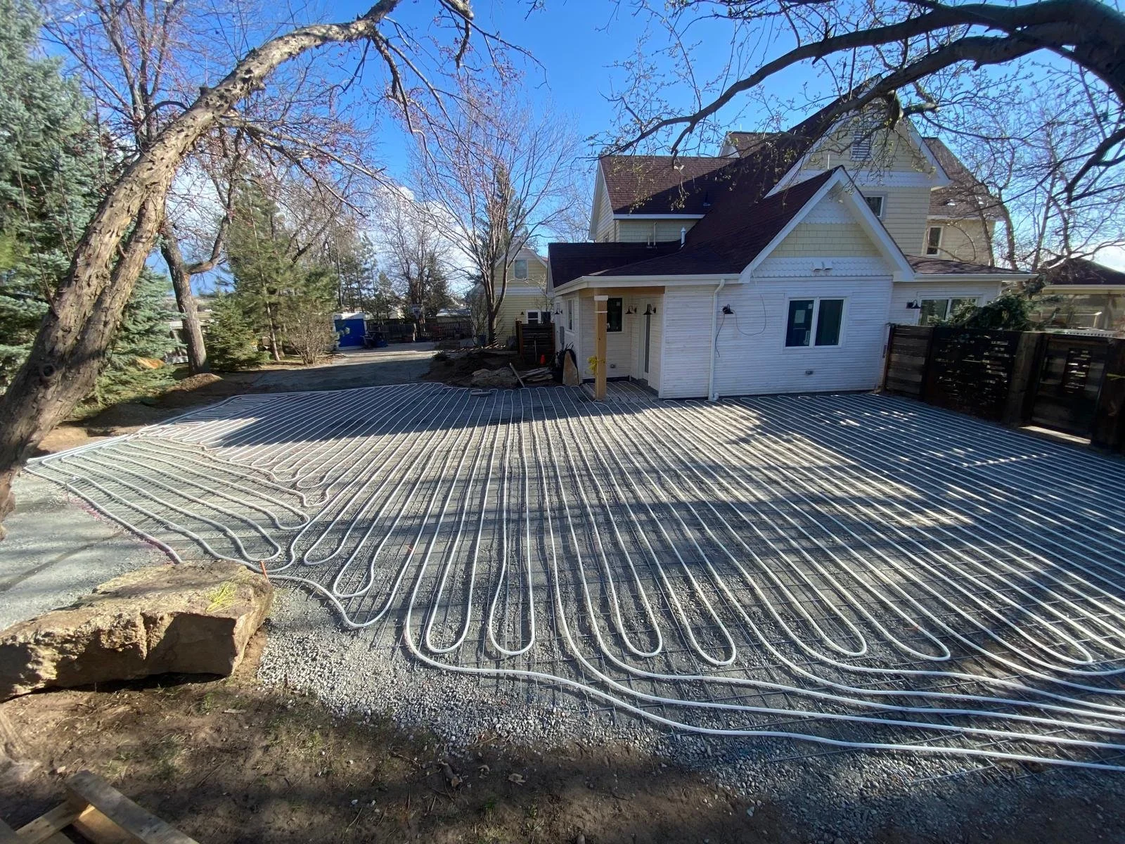 Large Snowmelt System