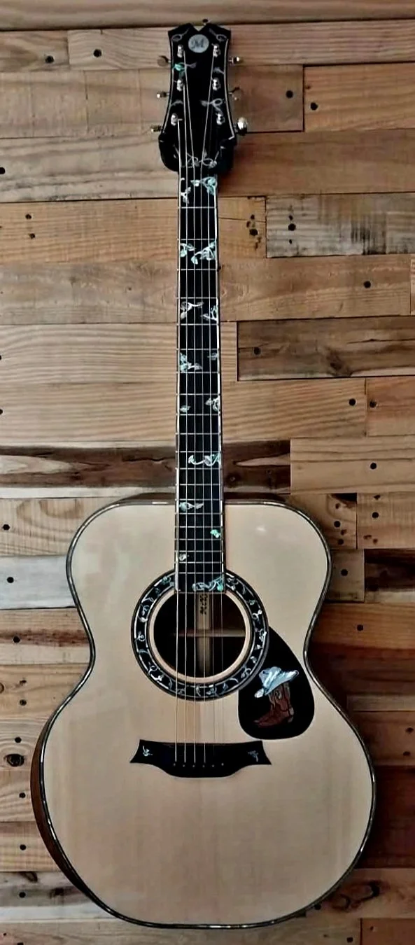McKiddy Guitars The Maverick Medium Jumbo Acoustic Guitar TN