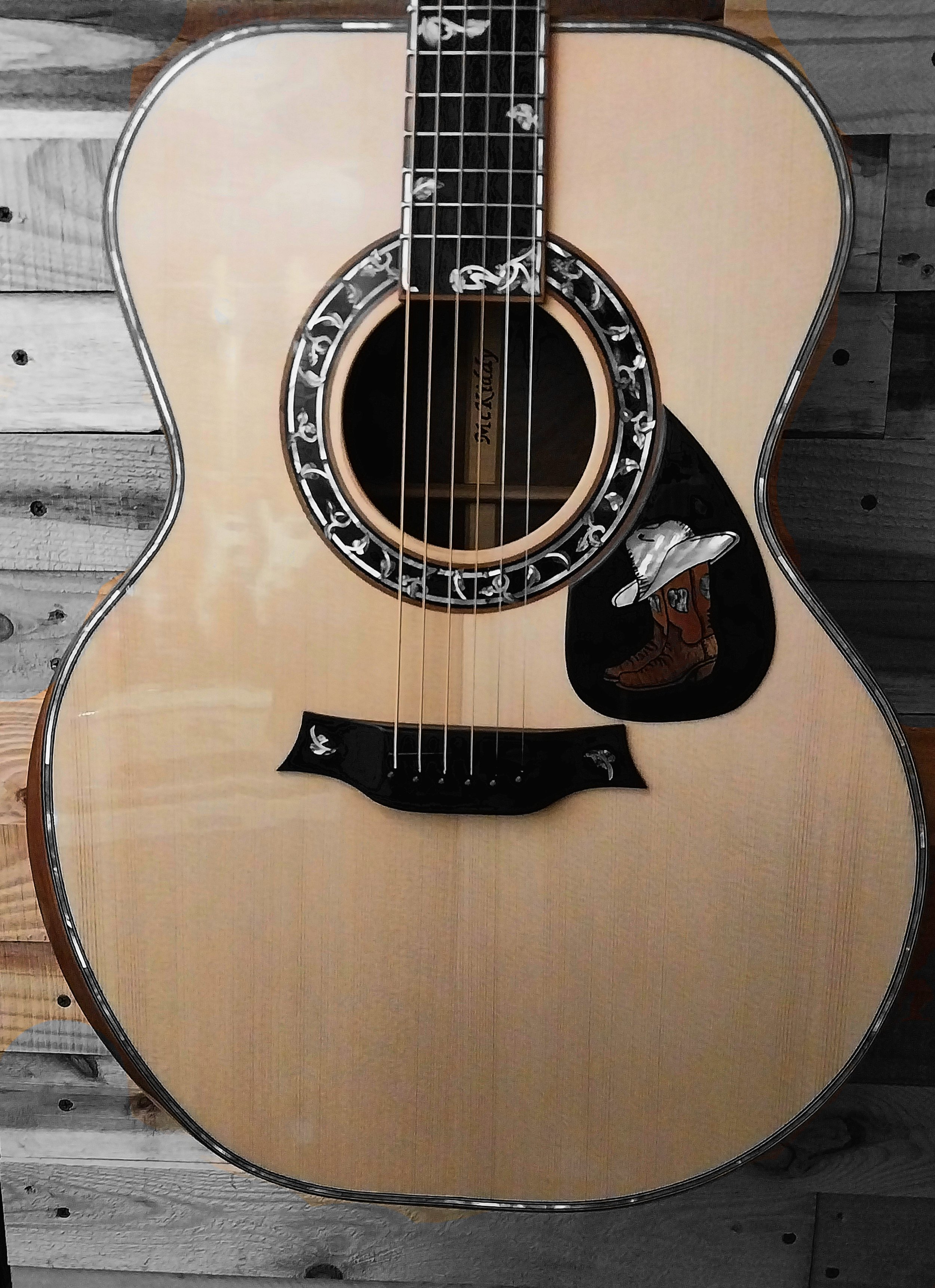 Custom Built Acoustic Guitar McK-25