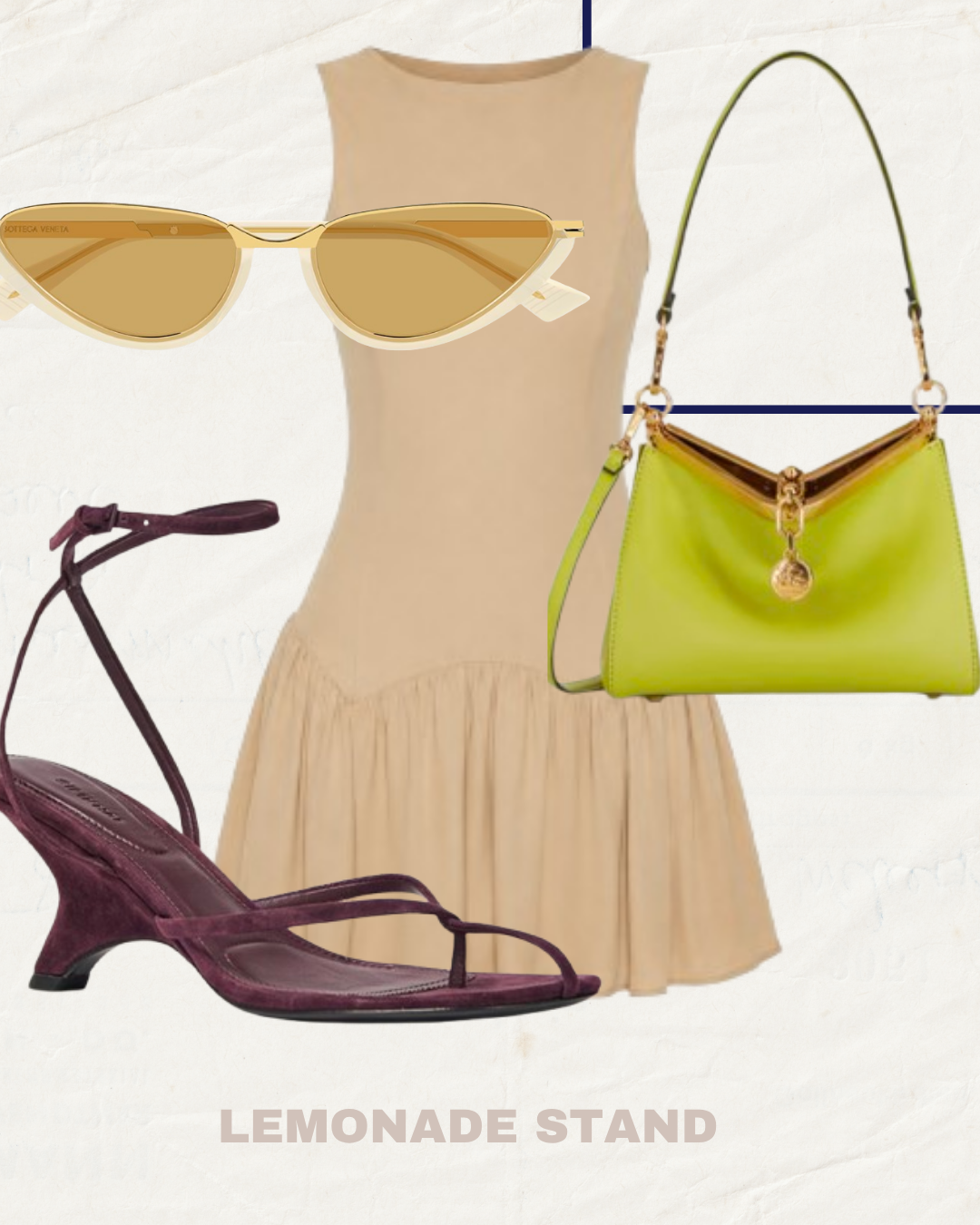 Lemonade Stand Summer US Open Look Ideas