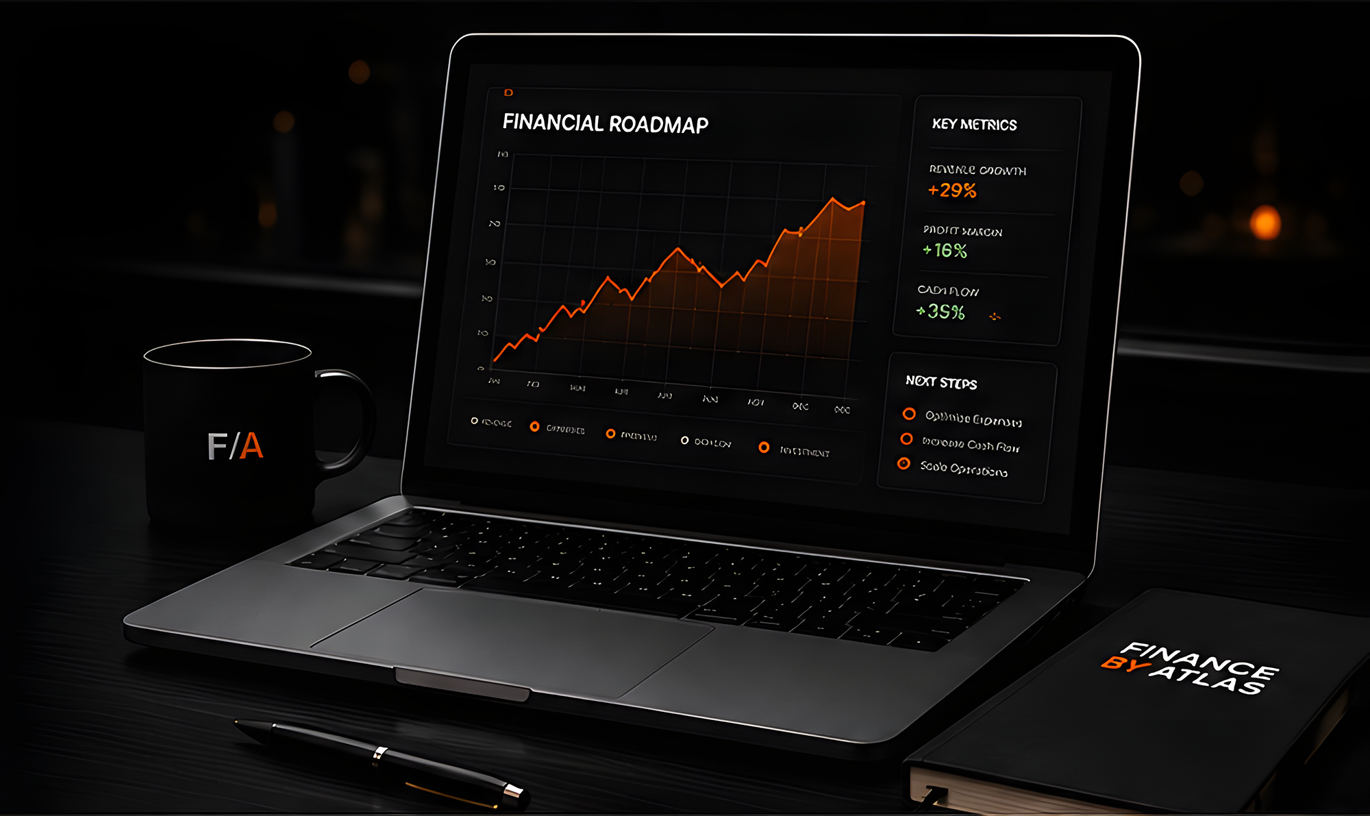 Financial Roadmap, Laptop, Financial services, education