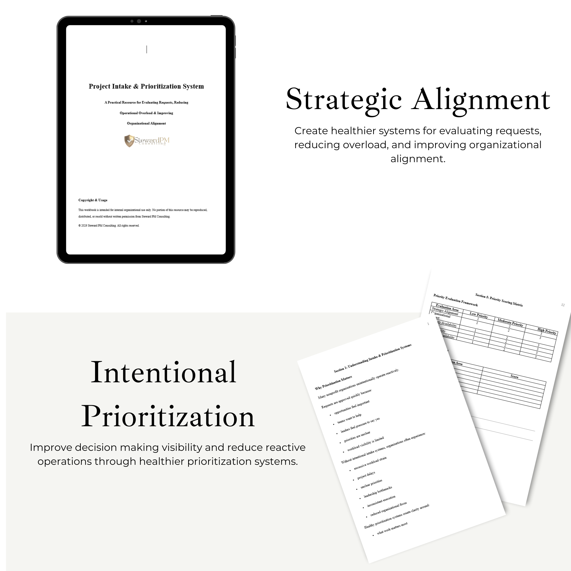 Project Intake Prioritization System
