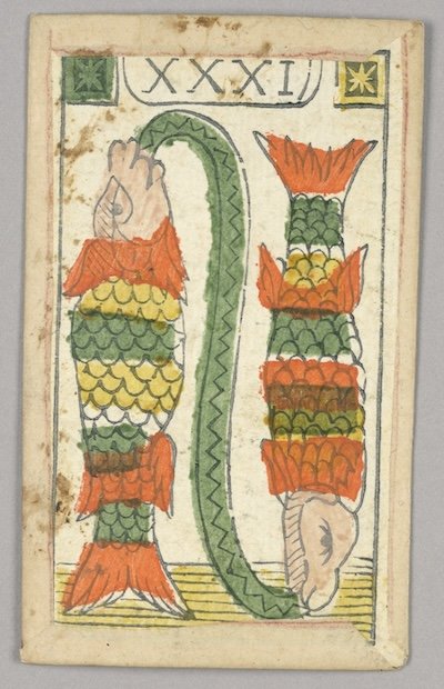 Minchiate (Tarot) Playing Card, 1600s, 1690s, “Cooper Hewitt, Smithsonian Design Museum”, Smithsonian Institution. CC0.