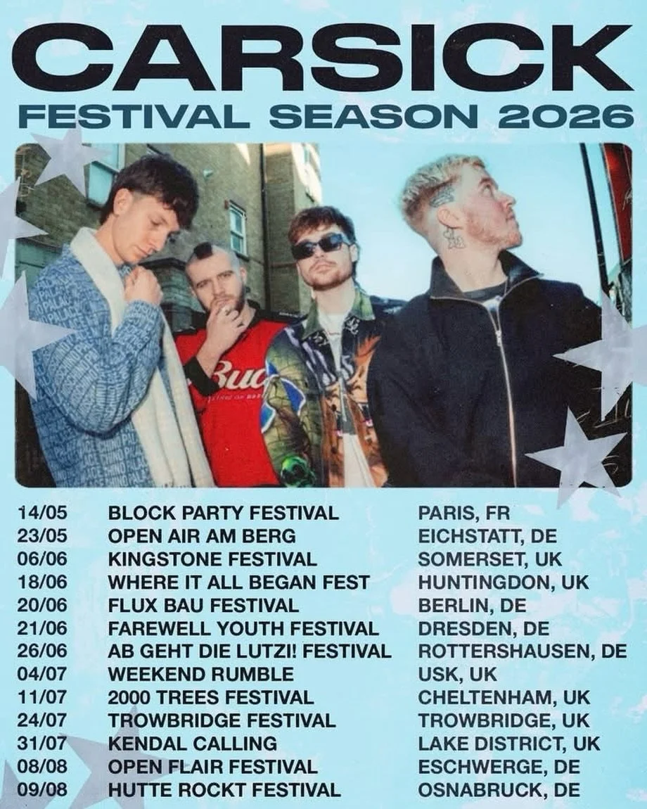 Festival season has started for the @carsickofficial cru! See you in a field soon!
