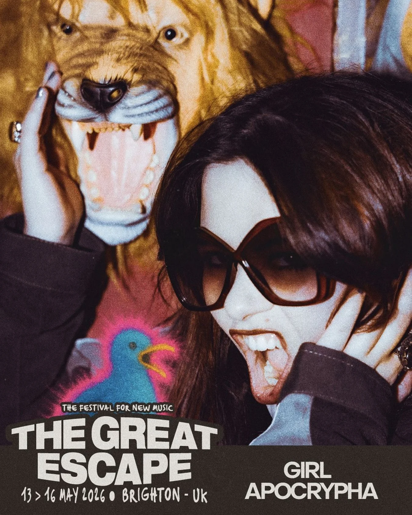 @girlapocrypha.mp3 playing @greatescapefest this May! A brand new artist who has joined the melancholy roster recently. If you&rsquo;re into 00s alt pop stuff then you should go check it out!