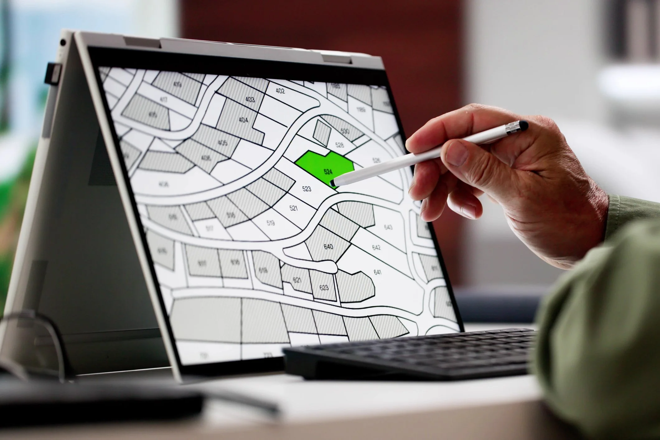 Interactive Development Site Map