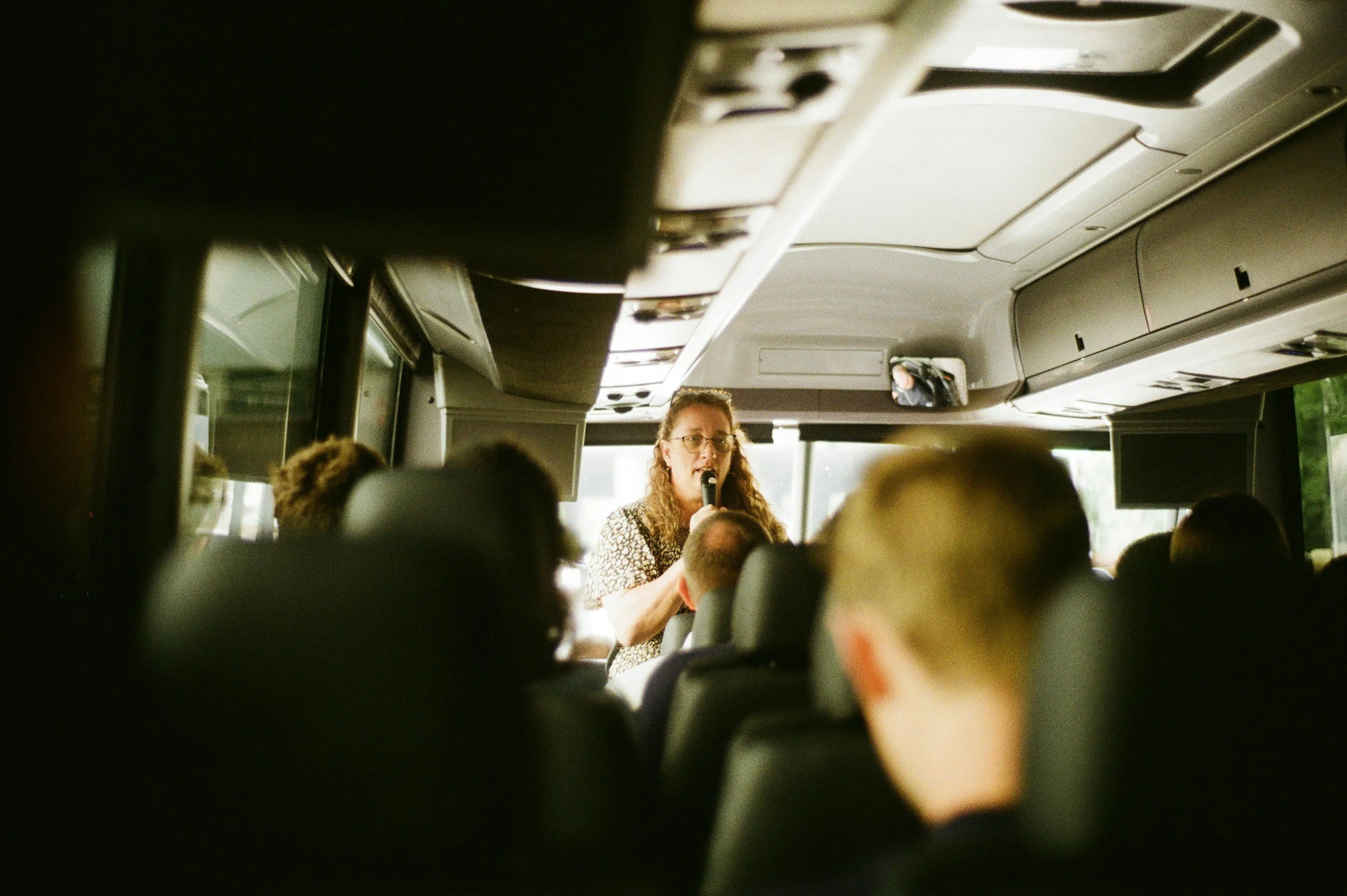 Private hire minibus operated by CJJ Coaches, Group Travel