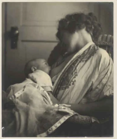portrait of an older mother