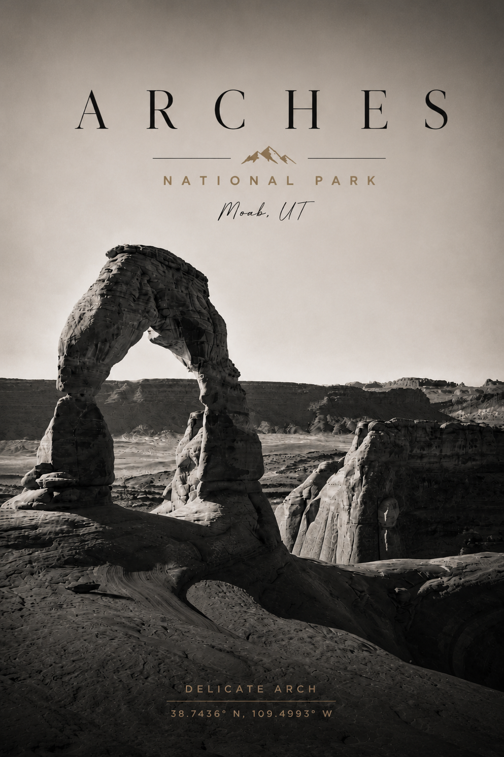 Delicate Arch Canvas