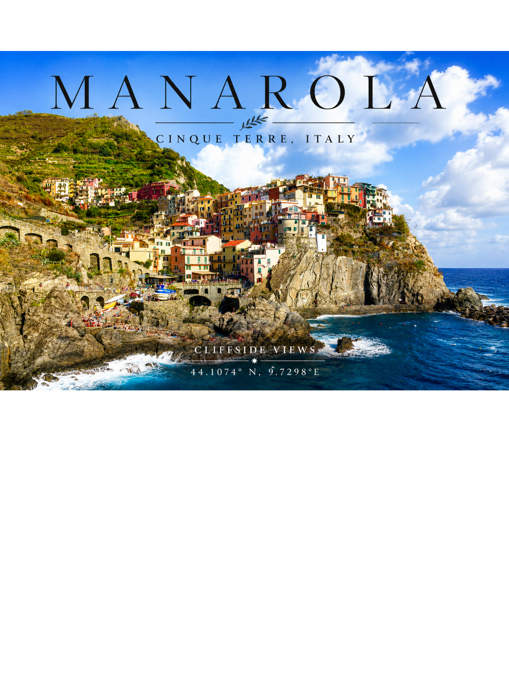 Manarola Canvas