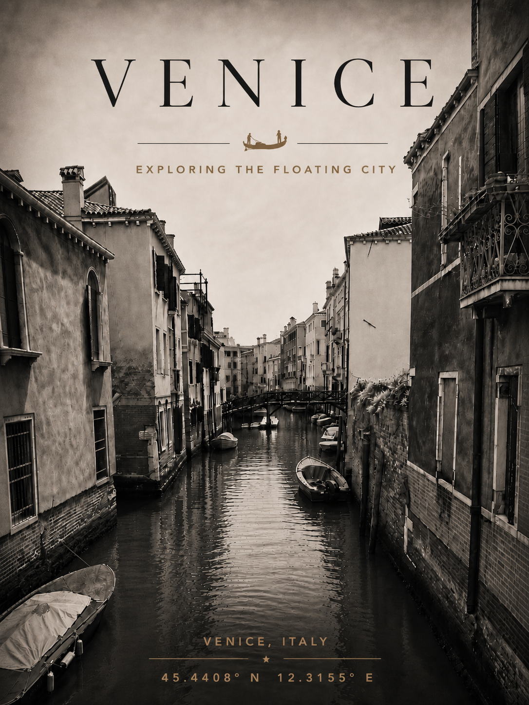 Rio di Venezia Canvas