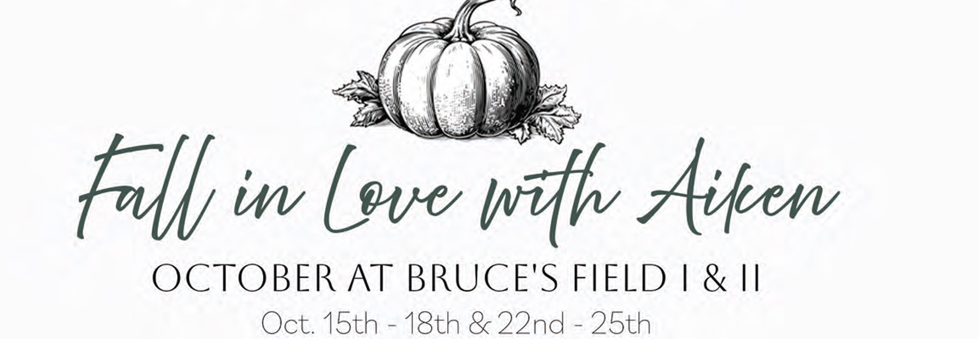 October at Bruce's Field I