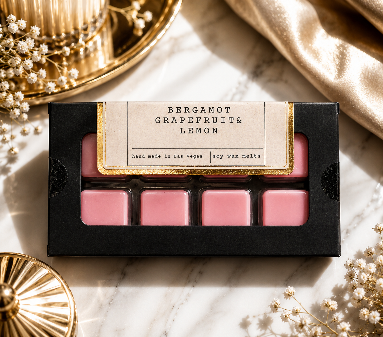 Bergamot, Grapefruit & Lemon Wax Melts