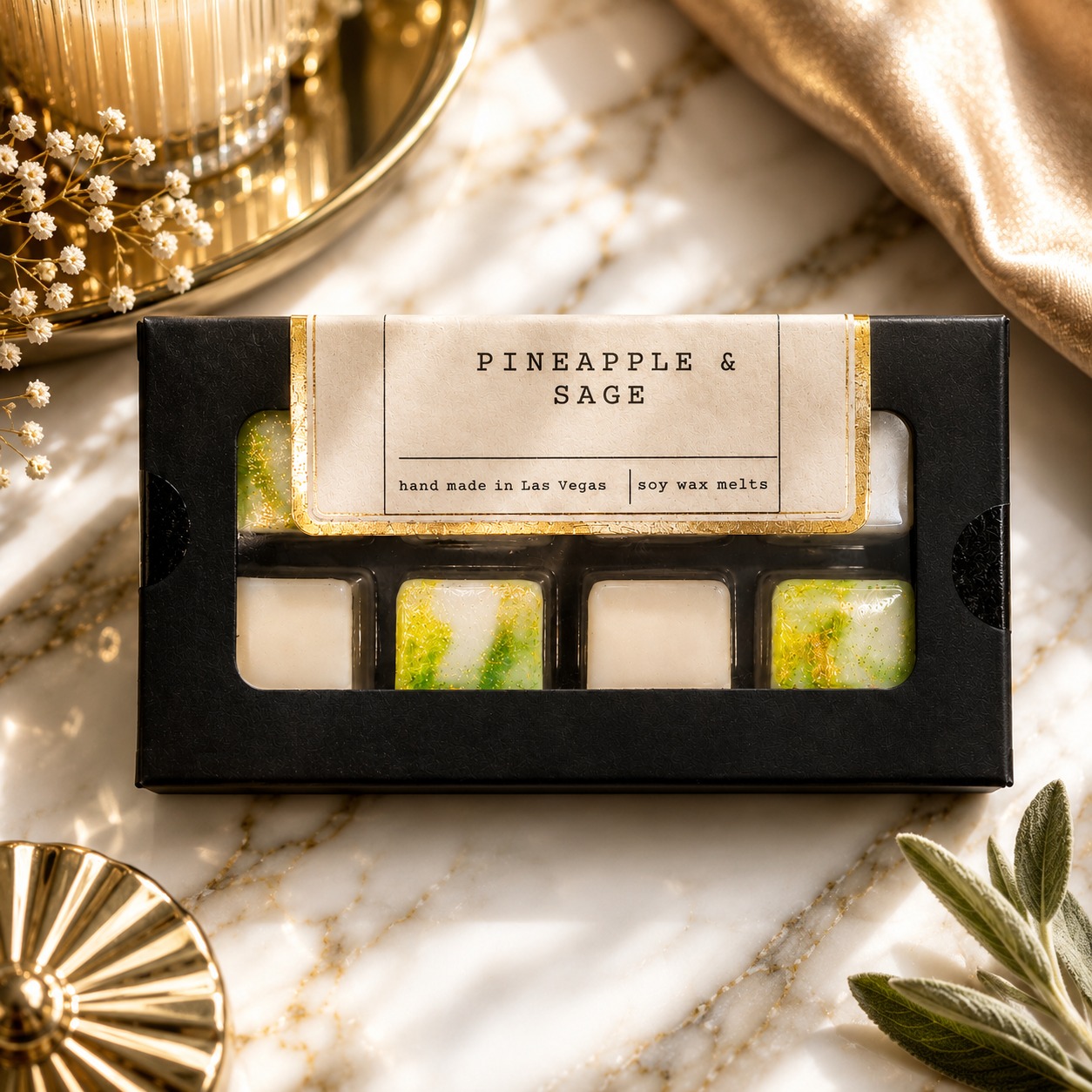 Pineapple & Sage Wax Melts