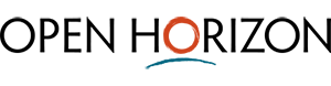 A stylized icon of a person with a red circle for a head and an orange outline, with a blue curved line representing shoulders or a body, on a white background.