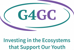 G4GC logo with slogan 'Investing in the Ecosystems that Support Our Youth'