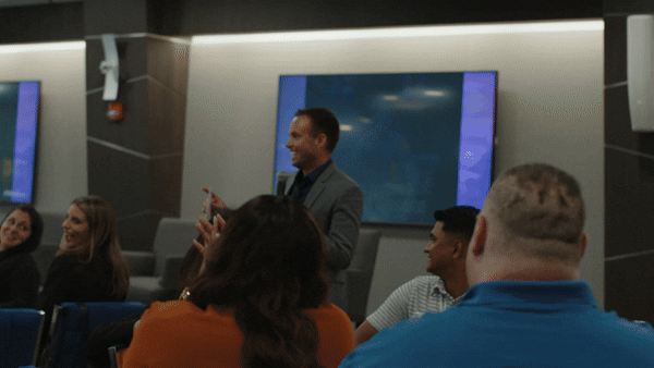 Through storytelling, facilitated dialogue, team interaction, and practical exercises, participants engage in conversations that create both connection and momentum.