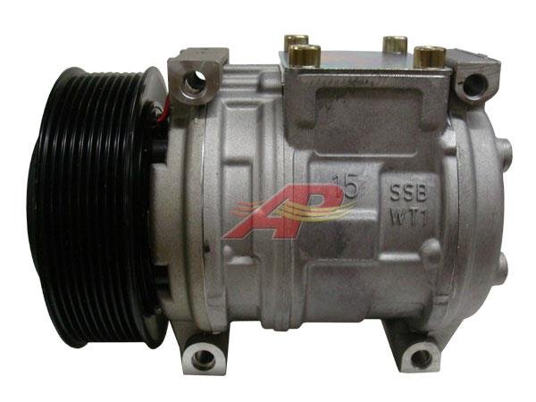 Item # 503-12143  -  Alternative Denso Compressor 10PA15C - 135mm, 9 Groove Clutch, 24V