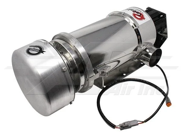 Precleaner, Stainless Dual Filter & Air Pump, 24V, Brushless