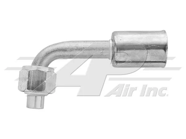 Item # 461-4533-2   -   90° Metric M20 X 1.5 Female O-Ring with 8.5mm Pilot, For #6 Standard Diameter Hose