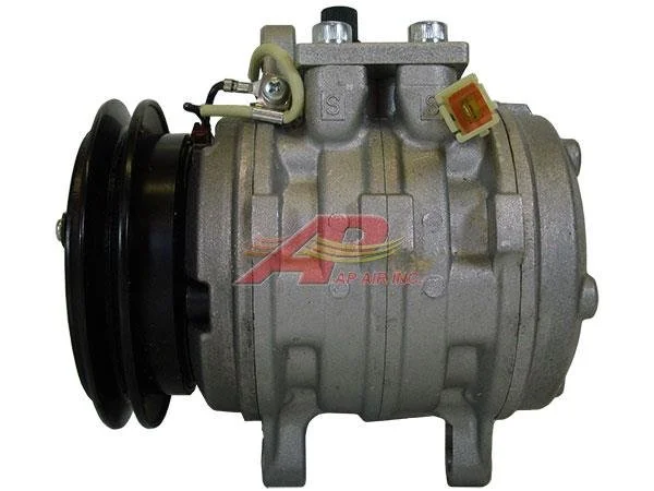 Item # 503-178  -  OE Denso Compressor 10PO8E - 117mm, Single Groove Clutch, 12V
