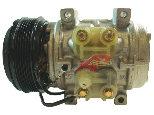 Item # 503-136  -  OE Denso Compressor 10P13F - 124mm, 4 Groove Clutch, 12V